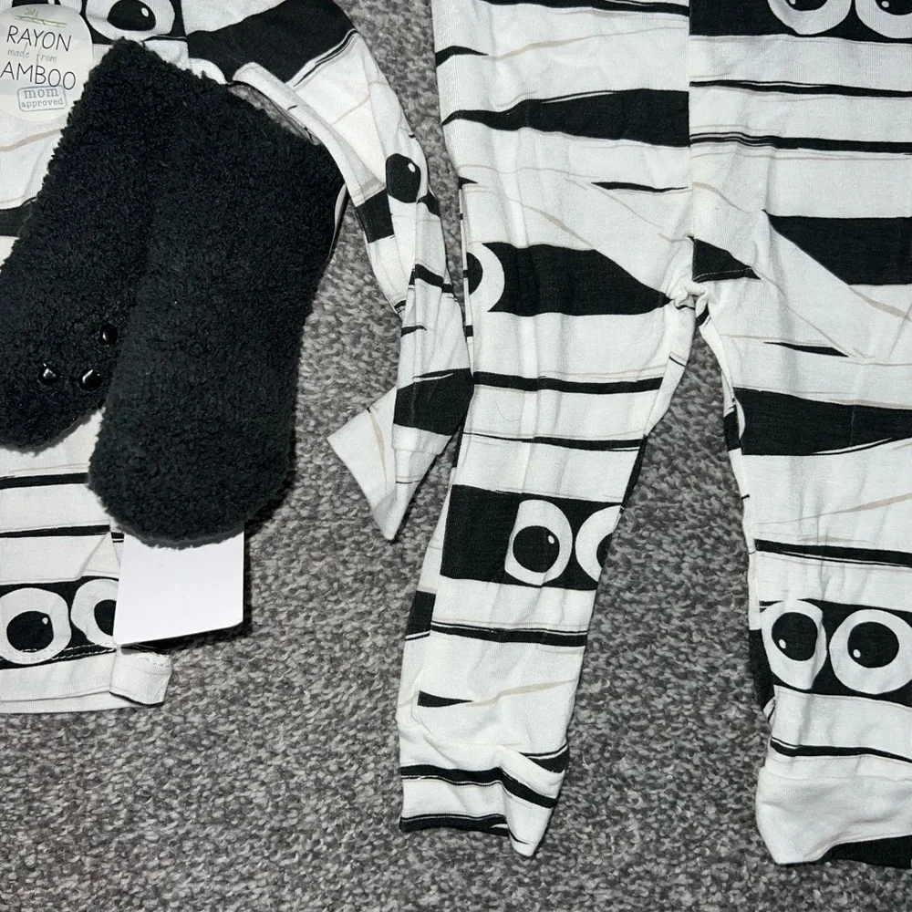 Milkberry Halloween Fall Mummy bamboo Set 12 months